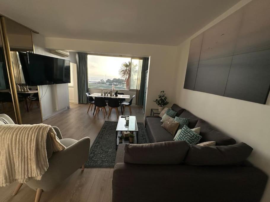 Appart T3 Vue Mer En Face Des Jo Marseille Bagian luar foto